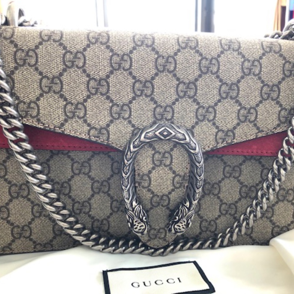 GUCCI Dionysus small GG shoulder bag